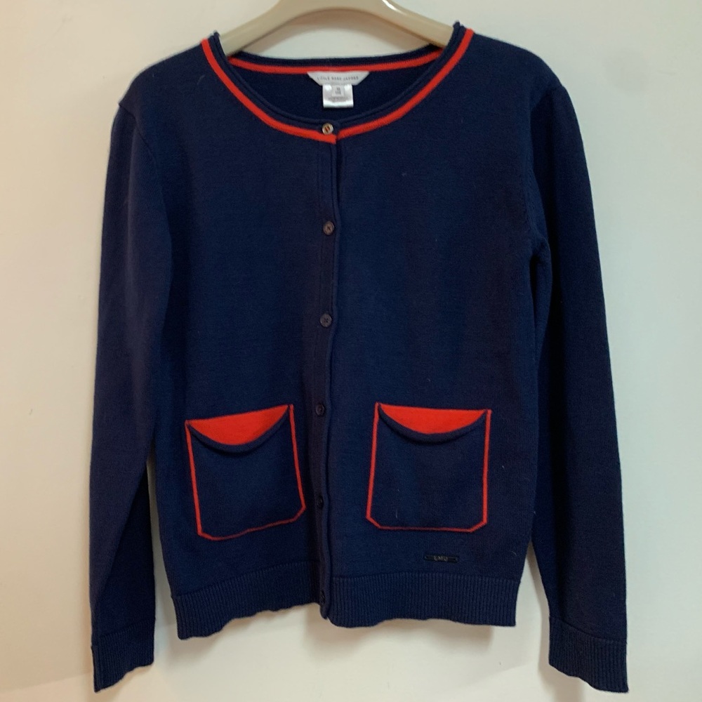 Little Marc Jacobs Front Pocket Knit Cardigan